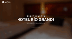 Desktop Screenshot of hotelriograndejujuy.com